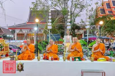ประมวลภาพพิธีพุทธาภิเษกเหรียญจตุมหาราชิกา พญาเต่าเรือน วัดจุฬามณี ปี ๒๕๖๓