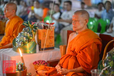 ประมวลภาพพิธีพุทธาภิเษกเหรียญจตุมหาราชิกา พญาเต่าเรือน วัดจุฬามณี ปี ๒๕๖๓