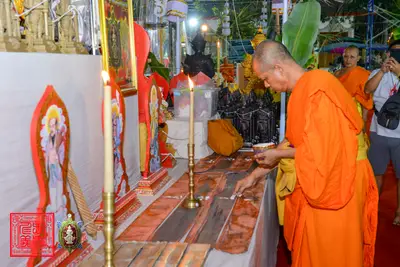 ประมวลภาพพิธีพุทธาภิเษกเหรียญจตุมหาราชิกา พญาเต่าเรือน วัดจุฬามณี ปี ๒๕๖๓