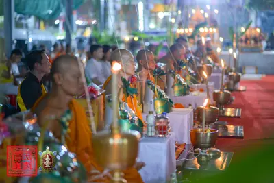 ประมวลภาพพิธีพุทธาภิเษกเหรียญจตุมหาราชิกา พญาเต่าเรือน วัดจุฬามณี ปี ๒๕๖๓