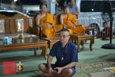 ประมวลภาพพิธีพุทธาภิเษกเหรียญจตุมหาราชิกา พญาเต่าเรือน วัดจุฬามณี ปี ๒๕๖๓