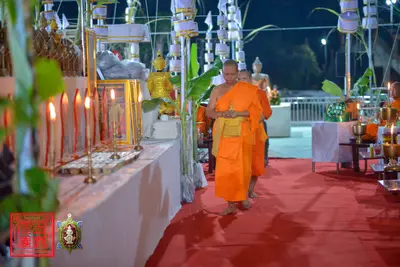 ประมวลภาพพิธีพุทธาภิเษกเหรียญจตุมหาราชิกา พญาเต่าเรือน วัดจุฬามณี ปี ๒๕๖๓