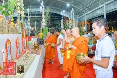 ประมวลภาพพิธีพุทธาภิเษกเหรียญจตุมหาราชิกา พญาเต่าเรือน วัดจุฬามณี ปี ๒๕๖๓