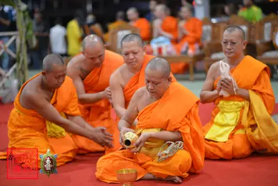 ประมวลภาพพิธีพุทธาภิเษกเหรียญจตุมหาราชิกา พญาเต่าเรือน วัดจุฬามณี ปี ๒๕๖๓