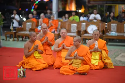 ประมวลภาพพิธีพุทธาภิเษกเหรียญจตุมหาราชิกา พญาเต่าเรือน วัดจุฬามณี ปี ๒๕๖๓
