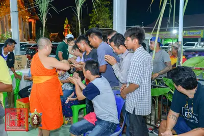 ประมวลภาพพิธีพุทธาภิเษกเหรียญจตุมหาราชิกา พญาเต่าเรือน วัดจุฬามณี ปี ๒๕๖๓
