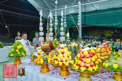 ประมวลภาพพิธีพุทธาภิเษกเหรียญจตุมหาราชิกา พญาเต่าเรือน วัดจุฬามณี ปี ๒๕๖๓