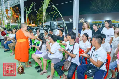 ประมวลภาพพิธีพุทธาภิเษกเหรียญจตุมหาราชิกา พญาเต่าเรือน วัดจุฬามณี ปี ๒๕๖๓