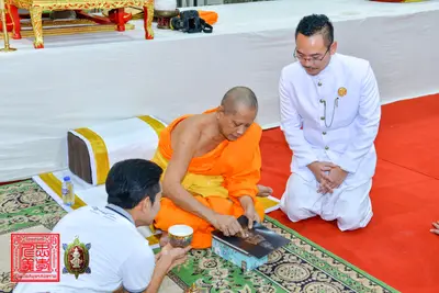 ประมวลภาพพิธีพุทธาภิเษกเหรียญจตุมหาราชิกา พญาเต่าเรือน วัดจุฬามณี ปี ๒๕๖๓
