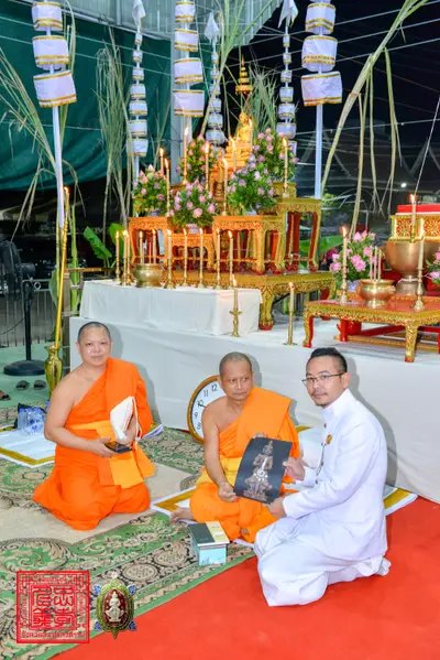 ประมวลภาพพิธีพุทธาภิเษกเหรียญจตุมหาราชิกา พญาเต่าเรือน วัดจุฬามณี ปี ๒๕๖๓