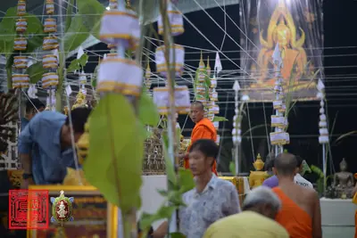 ประมวลภาพพิธีพุทธาภิเษกเหรียญจตุมหาราชิกา พญาเต่าเรือน วัดจุฬามณี ปี ๒๕๖๓
