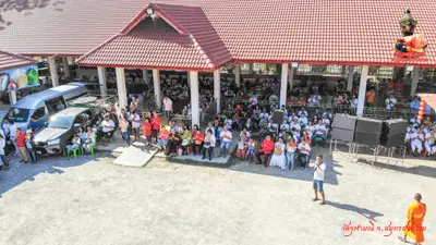 ประมวลภาพงานบวงสรวงใหญ่ท้าวเวสสุวรรณโณ วัดจุฬามณี ปี ๒๕๖๓