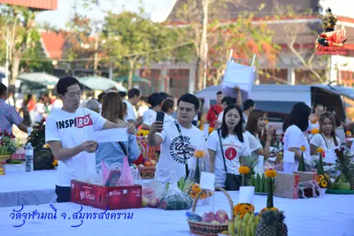 ประมวลภาพงานบวงสรวงใหญ่ท้าวเวสสุวรรณโณ วัดจุฬามณี ปี ๒๕๖๓