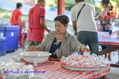 ประมวลภาพงานบวงสรวงใหญ่ท้าวเวสสุวรรณโณ วัดจุฬามณี ปี ๒๕๖๓