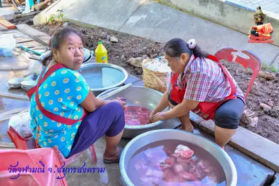 ประมวลภาพงานบวงสรวงใหญ่ท้าวเวสสุวรรณโณ วัดจุฬามณี ปี ๒๕๖๓