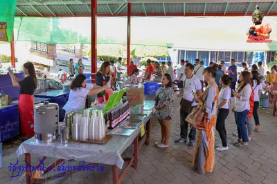 ประมวลภาพงานบวงสรวงใหญ่ท้าวเวสสุวรรณโณ วัดจุฬามณี ปี ๒๕๖๓
