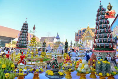 ประมวลภาพงานบวงสรวงใหญ่ท้าวเวสสุวรรณโณ วัดจุฬามณี ปี ๒๕๖๓