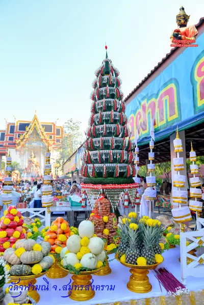 ประมวลภาพงานบวงสรวงใหญ่ท้าวเวสสุวรรณโณ วัดจุฬามณี ปี ๒๕๖๓