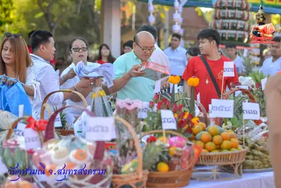 ประมวลภาพงานบวงสรวงใหญ่ท้าวเวสสุวรรณโณ วัดจุฬามณี ปี ๒๕๖๓