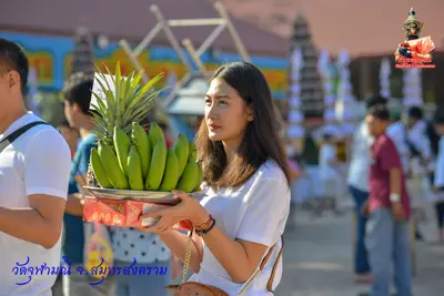 ประมวลภาพงานบวงสรวงใหญ่ท้าวเวสสุวรรณโณ วัดจุฬามณี ปี ๒๕๖๓