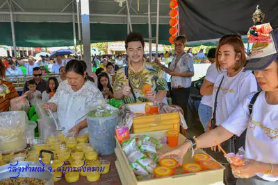 ประมวลภาพงานบวงสรวงใหญ่ท้าวเวสสุวรรณโณ วัดจุฬามณี ปี ๒๕๖๓