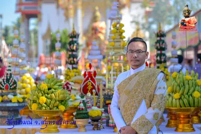 ประมวลภาพงานบวงสรวงใหญ่ท้าวเวสสุวรรณโณ วัดจุฬามณี ปี ๒๕๖๓