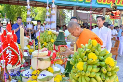 ประมวลภาพงานบวงสรวงใหญ่ท้าวเวสสุวรรณโณ วัดจุฬามณี ปี ๒๕๖๓