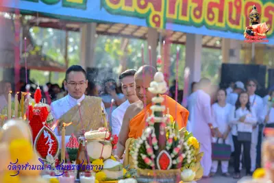 ประมวลภาพงานบวงสรวงใหญ่ท้าวเวสสุวรรณโณ วัดจุฬามณี ปี ๒๕๖๓