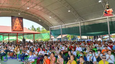 ประมวลภาพงานบวงสรวงใหญ่ท้าวเวสสุวรรณโณ วัดจุฬามณี ปี ๒๕๖๓
