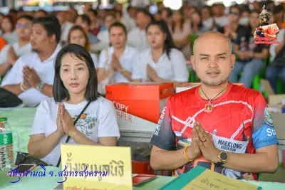 ประมวลภาพงานบวงสรวงใหญ่ท้าวเวสสุวรรณโณ วัดจุฬามณี ปี ๒๕๖๓