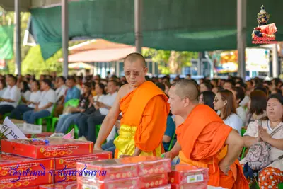 ประมวลภาพงานบวงสรวงใหญ่ท้าวเวสสุวรรณโณ วัดจุฬามณี ปี ๒๕๖๓