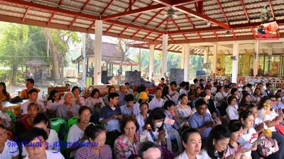 ประมวลภาพงานบวงสรวงใหญ่ท้าวเวสสุวรรณโณ วัดจุฬามณี ปี ๒๕๖๓