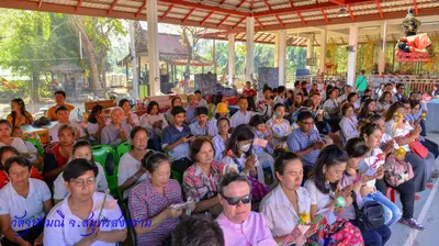ประมวลภาพงานบวงสรวงใหญ่ท้าวเวสสุวรรณโณ วัดจุฬามณี ปี ๒๕๖๓