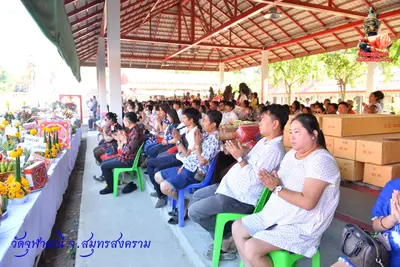 ประมวลภาพงานบวงสรวงใหญ่ท้าวเวสสุวรรณโณ วัดจุฬามณี ปี ๒๕๖๓