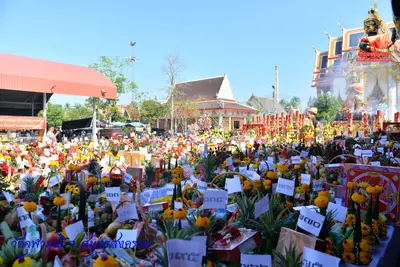 ประมวลภาพงานบวงสรวงใหญ่ท้าวเวสสุวรรณโณ วัดจุฬามณี ปี ๒๕๖๓