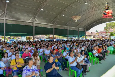 ประมวลภาพงานบวงสรวงใหญ่ท้าวเวสสุวรรณโณ วัดจุฬามณี ปี ๒๕๖๓