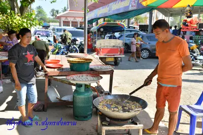 ประมวลภาพงานบวงสรวงใหญ่ท้าวเวสสุวรรณโณ วัดจุฬามณี ปี ๒๕๖๓