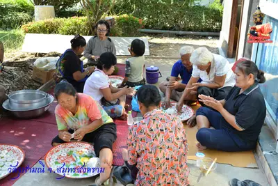 ประมวลภาพงานบวงสรวงใหญ่ท้าวเวสสุวรรณโณ วัดจุฬามณี ปี ๒๕๖๓