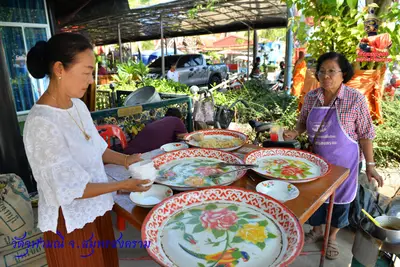 ประมวลภาพงานบวงสรวงใหญ่ท้าวเวสสุวรรณโณ วัดจุฬามณี ปี ๒๕๖๓