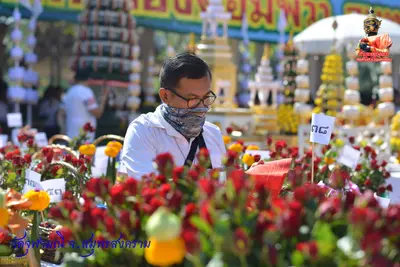 ประมวลภาพงานบวงสรวงใหญ่ท้าวเวสสุวรรณโณ วัดจุฬามณี ปี ๒๕๖๓