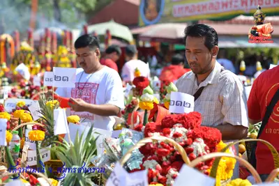 ประมวลภาพงานบวงสรวงใหญ่ท้าวเวสสุวรรณโณ วัดจุฬามณี ปี ๒๕๖๓