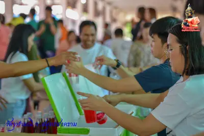 ประมวลภาพงานบวงสรวงใหญ่ท้าวเวสสุวรรณโณ วัดจุฬามณี ปี ๒๕๖๓