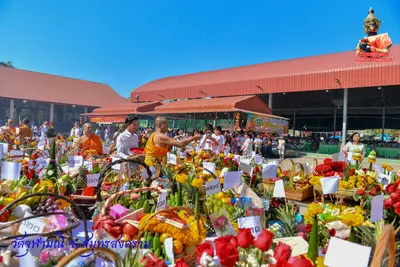 ประมวลภาพงานบวงสรวงใหญ่ท้าวเวสสุวรรณโณ วัดจุฬามณี ปี ๒๕๖๓