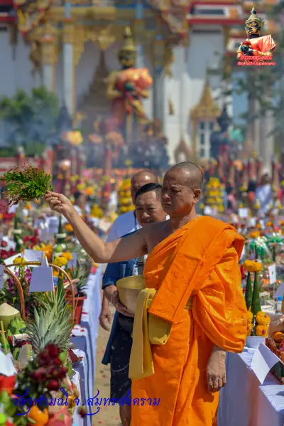 ประมวลภาพงานบวงสรวงใหญ่ท้าวเวสสุวรรณโณ วัดจุฬามณี ปี ๒๕๖๓