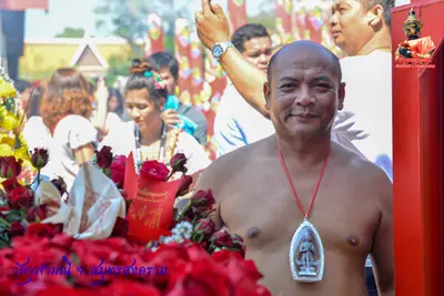 ประมวลภาพงานบวงสรวงใหญ่ท้าวเวสสุวรรณโณ วัดจุฬามณี ปี ๒๕๖๓