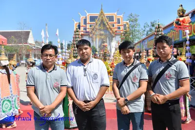 ประมวลภาพงานบวงสรวงใหญ่ท้าวเวสสุวรรณโณ วัดจุฬามณี ปี ๒๕๖๓
