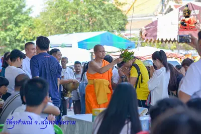 ประมวลภาพงานบวงสรวงใหญ่ท้าวเวสสุวรรณโณ วัดจุฬามณี ปี ๒๕๖๓