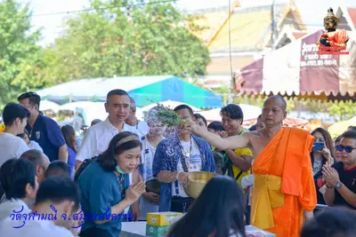 ประมวลภาพงานบวงสรวงใหญ่ท้าวเวสสุวรรณโณ วัดจุฬามณี ปี ๒๕๖๓