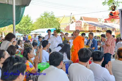 ประมวลภาพงานบวงสรวงใหญ่ท้าวเวสสุวรรณโณ วัดจุฬามณี ปี ๒๕๖๓