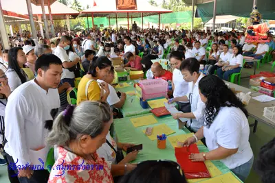 ประมวลภาพงานบวงสรวงใหญ่ท้าวเวสสุวรรณโณ วัดจุฬามณี ปี ๒๕๖๓